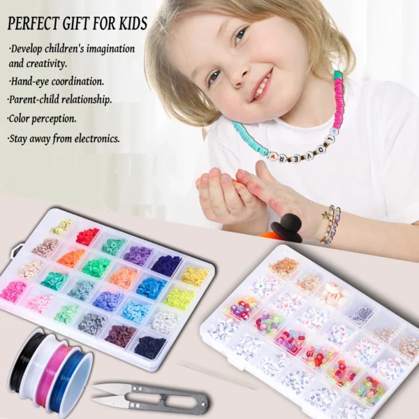 Earring Making Kit - Colorful Beads & Tools Set - Image 6