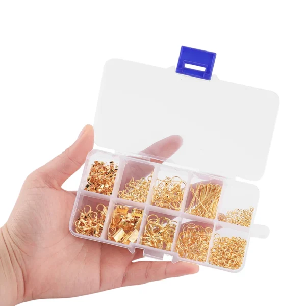 Earring Making Kit with Alloy Findings and Tools - Image 4