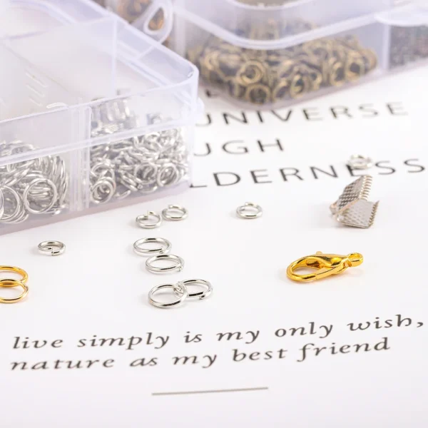 Earring Making Kit with Alloy Findings and Tools - Image 3
