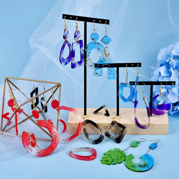 Earring Making Kit: Silver Hooks, Jump Rings, DIY - Image 7