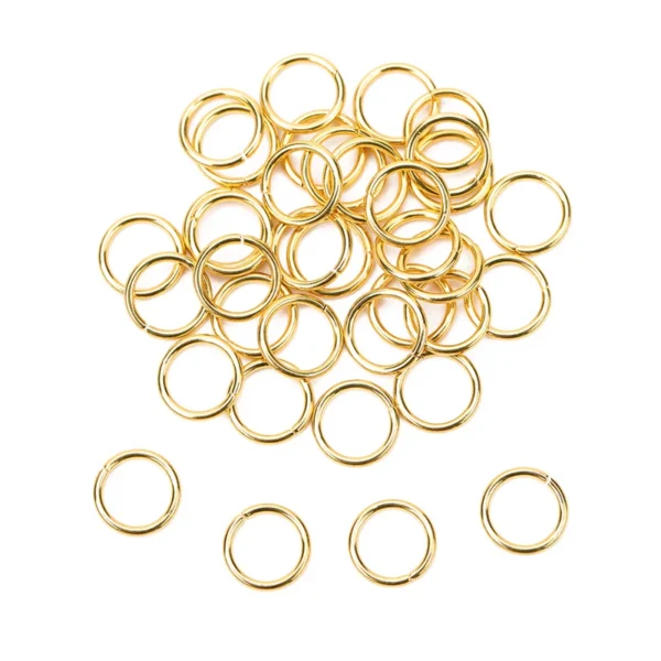 Earring Making Kit - Stainless Steel Jump Rings - Image 6
