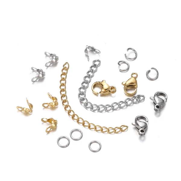 Earring Making Kit - Lobster Clasp Jump Rings Beads - Image 5