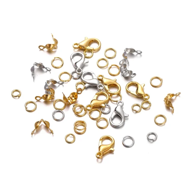 Earring Making Kit - Lobster Clasp Jump Rings Beads - Image 4