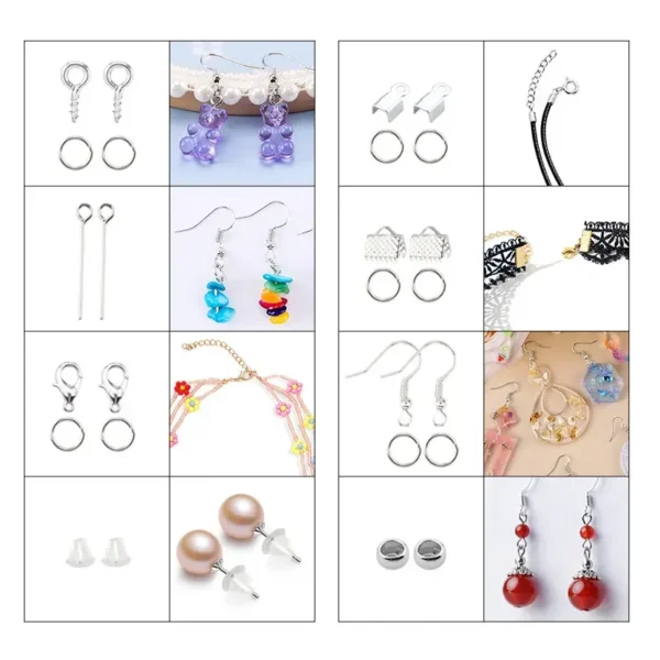 Earring Making Kit: Tools, Copper Wire, Findings - Image 2