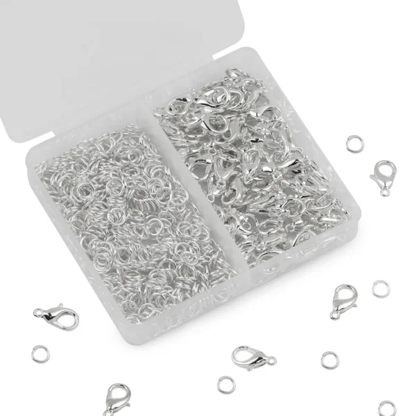 150pcs Earring Making Kit with Lobster Clasps & Rings