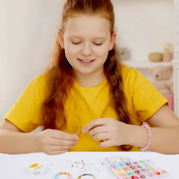Earring Making Kit - Beads, Clay, Letters, Tools - Image 4