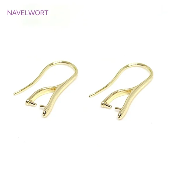 Earring Making Kit - 14K Gold Plated Hooks