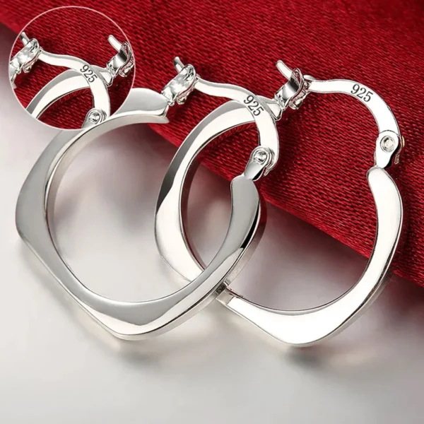 Earring Making Kit: 925 Sterling Silver Hoop Earrings - Image 7