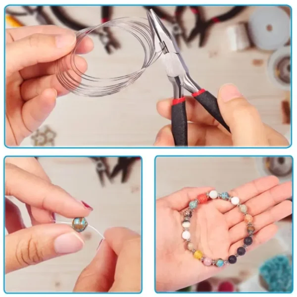 Earring Making Kit: Pliers, Findings & Supplies - Image 5