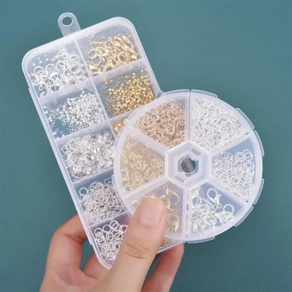 Earring Making Kit with Lobster Clasp, Jump Rings & Beads - Image 5