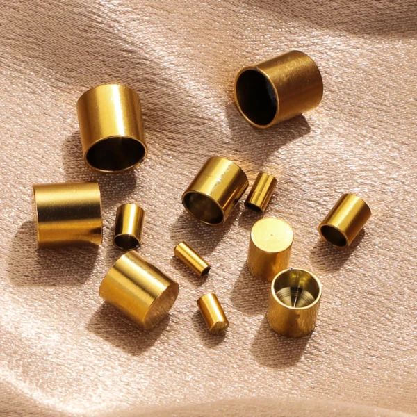 Earring Making Kit: Stainless Steel Crimp End Caps - Image 4