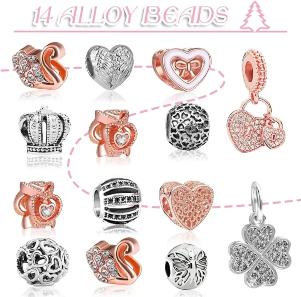 Earring Making Kit - 24 Days Jewelry Craft Set for Teens - Image 2