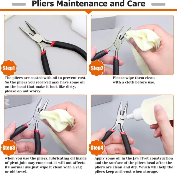 Earring Making Kit: Pliers, Findings & Supplies - Image 6