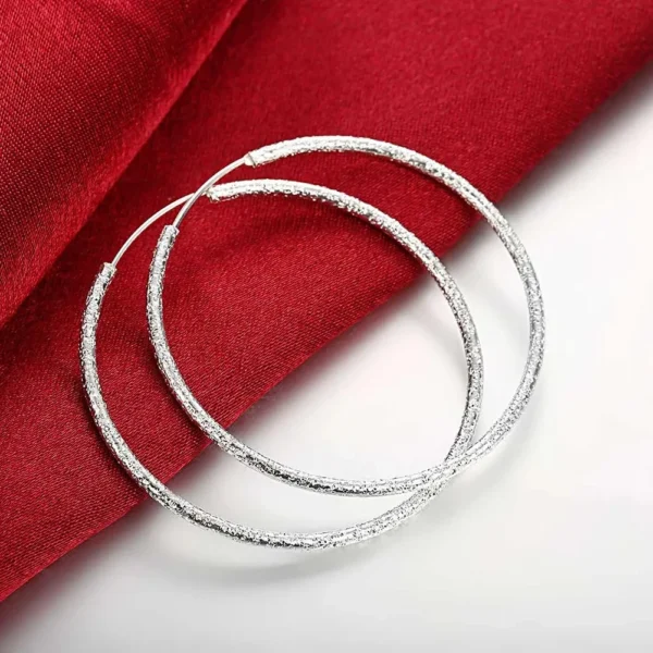 Earring Making Kit: 925 Sterling Silver Hoop Earrings - Image 9