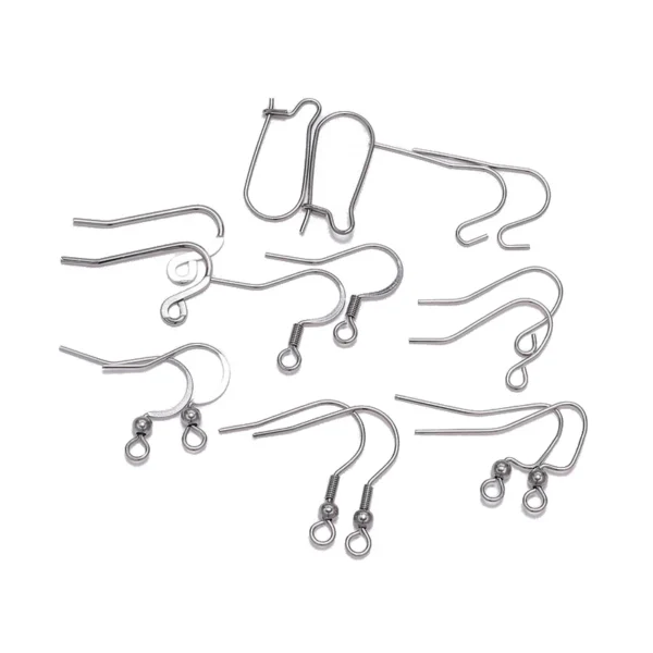 Earring Making Kit – 150Pcs Hooks & Earplugs - Image 5