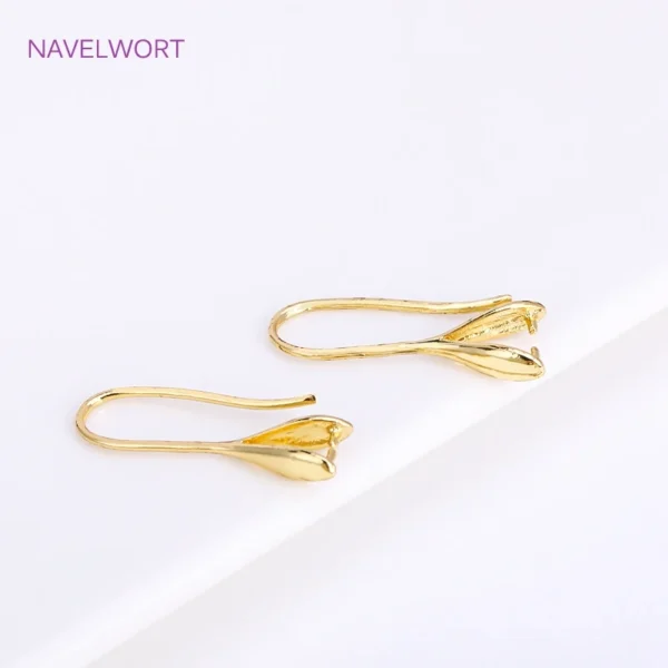 Earring Making Kit - 14K Gold Plated Hooks - Image 5