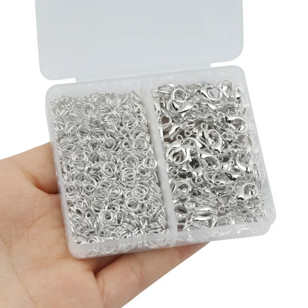 150pcs Earring Making Kit with Lobster Clasps & Rings - Image 4