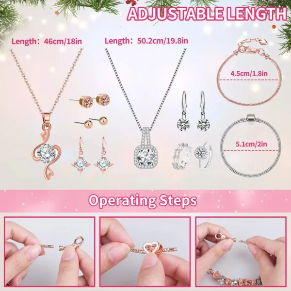 Earring Making Kit - 24 Days Jewelry Craft Set for Teens - Image 4