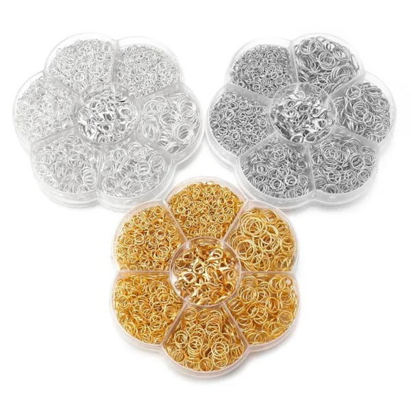 Earring Making Kit: Jump Rings & Tool for Jewelry Making - Image 3