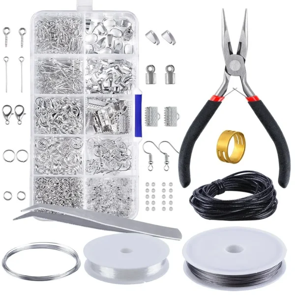 Earring Making Kit – Jewelry Findings & Beading Tools Set