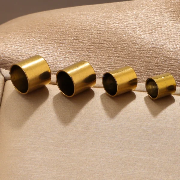 Earring Making Kit: Stainless Steel Crimp End Caps - Image 5