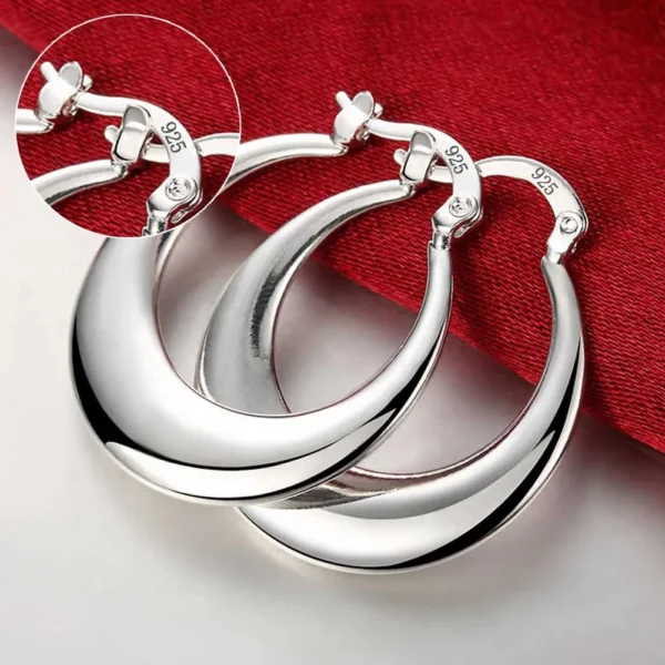 Earring Making Kit: 925 Sterling Silver Hoop Earrings - Image 5