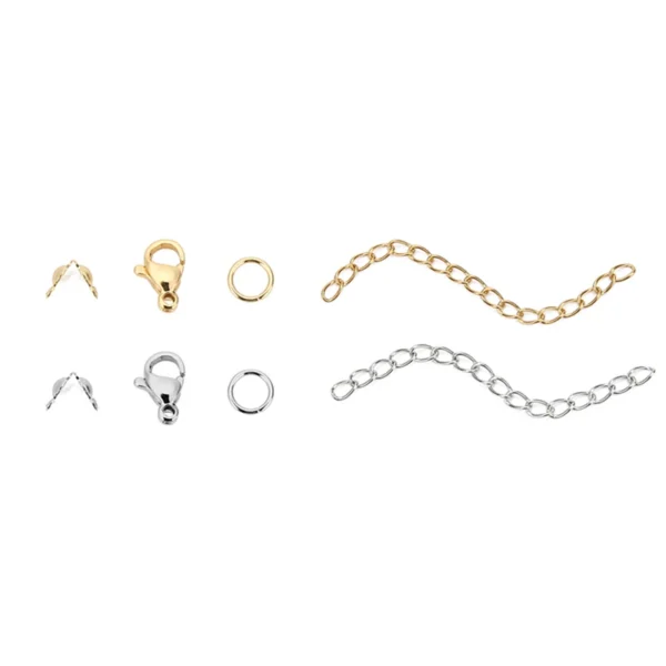 Earring Making Kit Stainless Steel Rings, Clasps, Hooks - Image 5