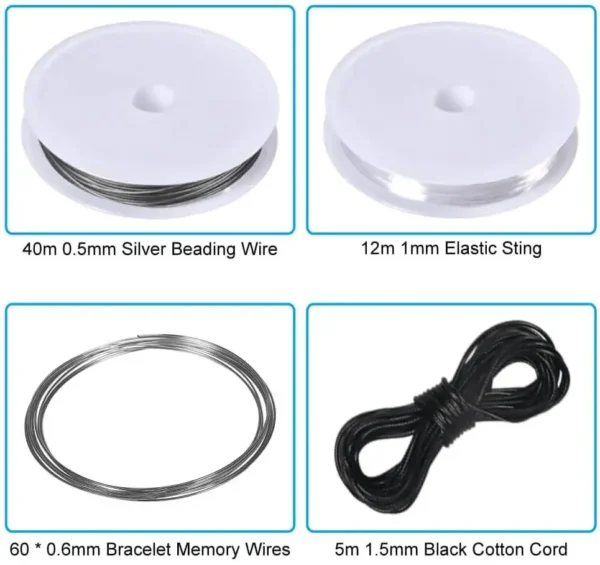 Earring Making Kit: Pliers, Findings & Supplies - Image 3