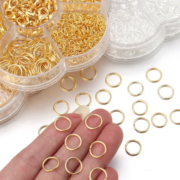 Earring Making Kit: Jump Rings & Tool for Jewelry Making - Image 5